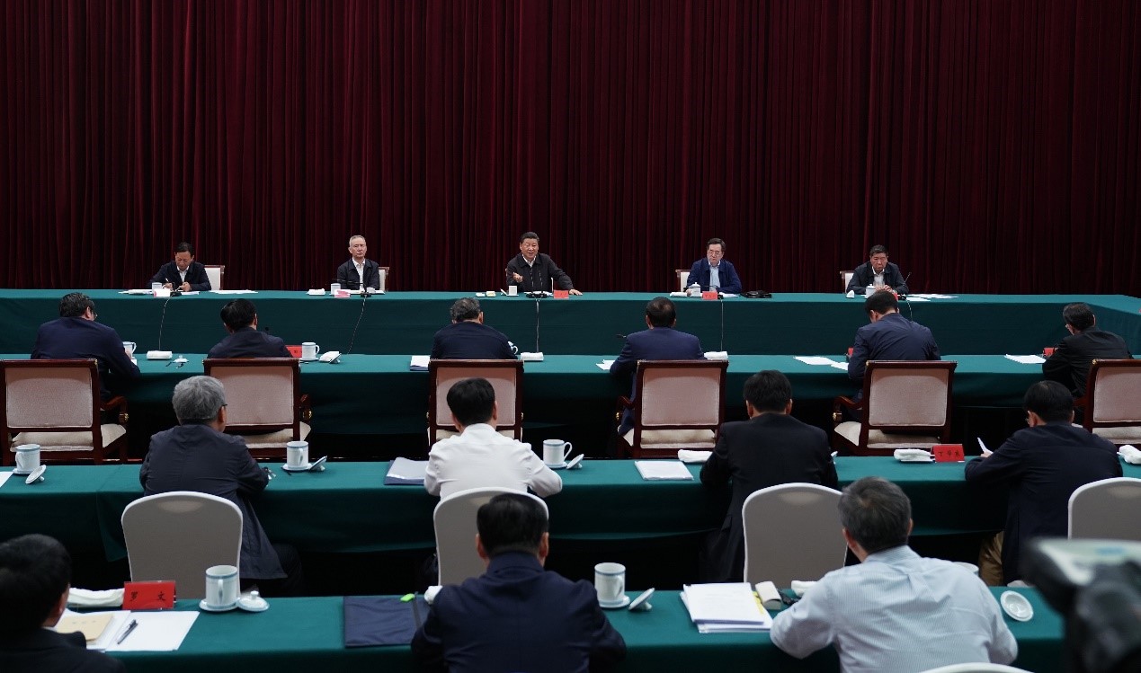 2019年5月20日至22日，中共中央總書(shū)記、國家主席、中央軍委主席習近平在江西考察，主持召開(kāi)推動(dòng)中部地區崛起工作座談會(huì )并發(fā)表重要講話(huà)。新華社記者 謝環(huán)馳 攝 